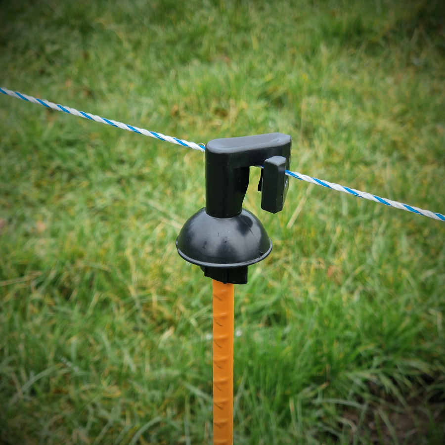 Oval Spring Steel Post 105cm Pigtail Post Heavy Duty Electric Fence Post