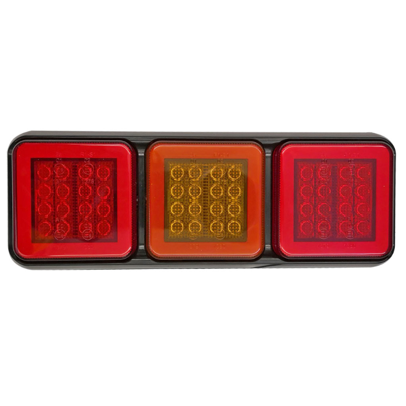 Trailer LED Rear Light Right Hand - 4 Function Stop/Tail/Indicator/Fog E Approved