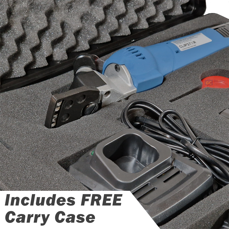 Sheep Clippers Cordless Shears 14.4V 2.5Ah 90min per/battery & Quick Charger