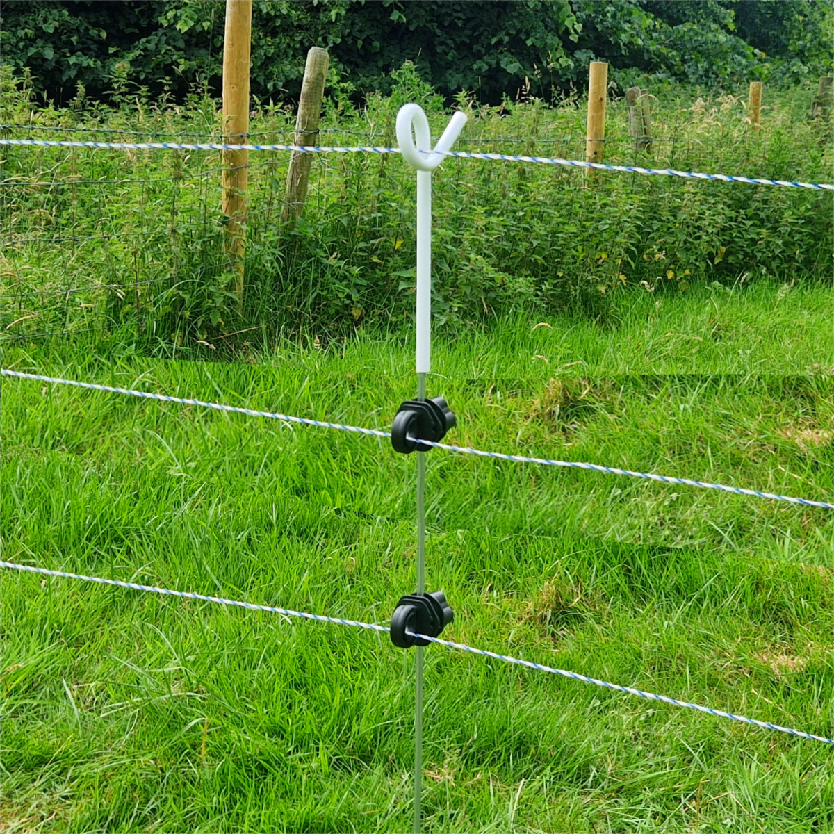 Doblit Quick Fence & Dual Power Energiser Kit inc. 40x Steel Pigtail Posts
