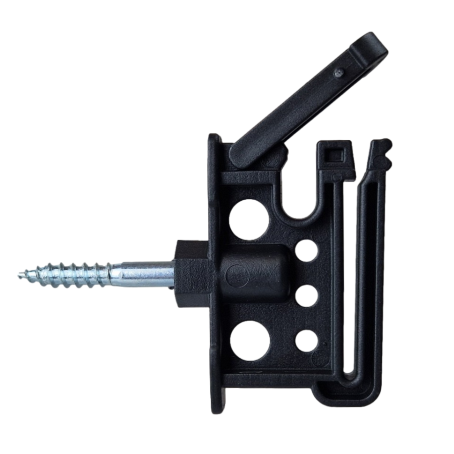 Tape and Rope Combi Clip Insulator Screw-In Electric Fence Insulated Wire Hook for Wooden Posts