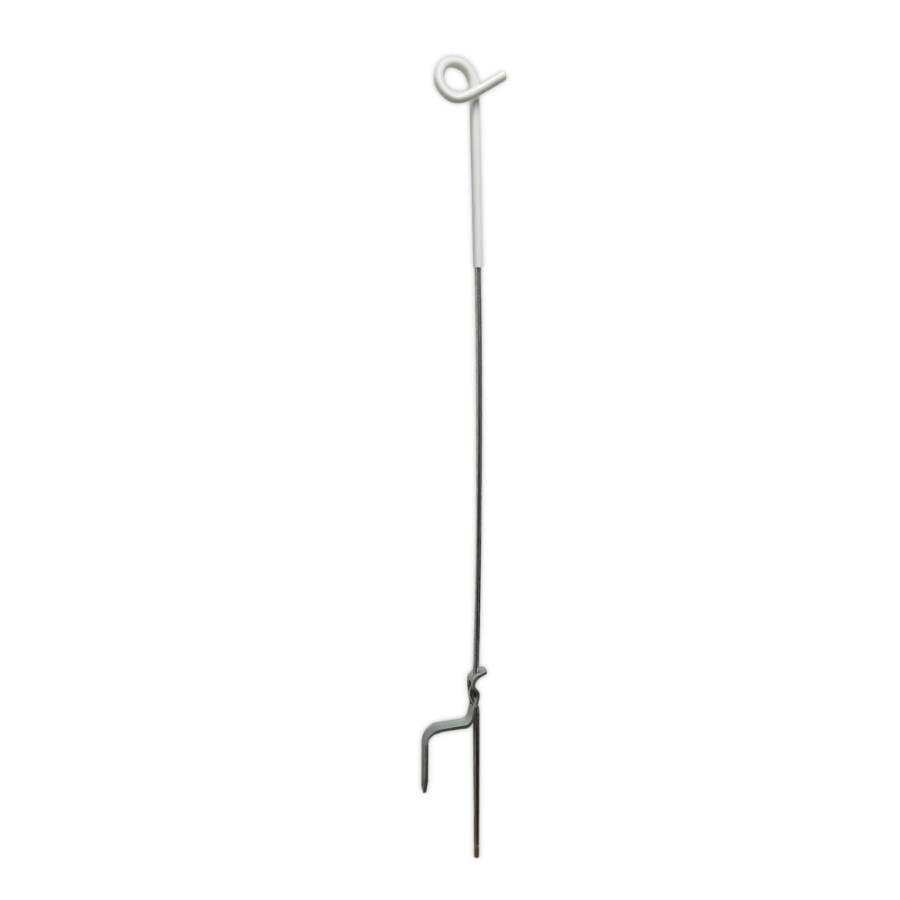 Pigtail Post 105cm Steel Post Heavy Duty 6mm Round Fence Post (10pk.)