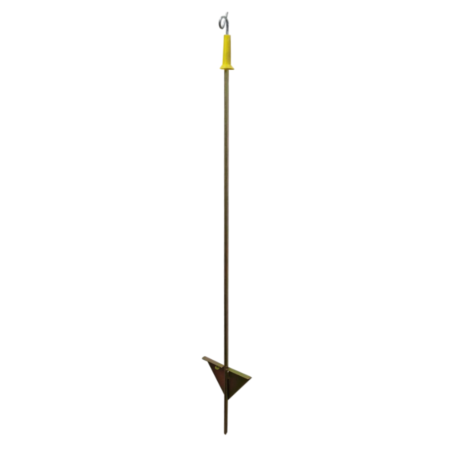 Round Steel Post 106cm Pigtail Post Heavy Duty Electric Fence Post