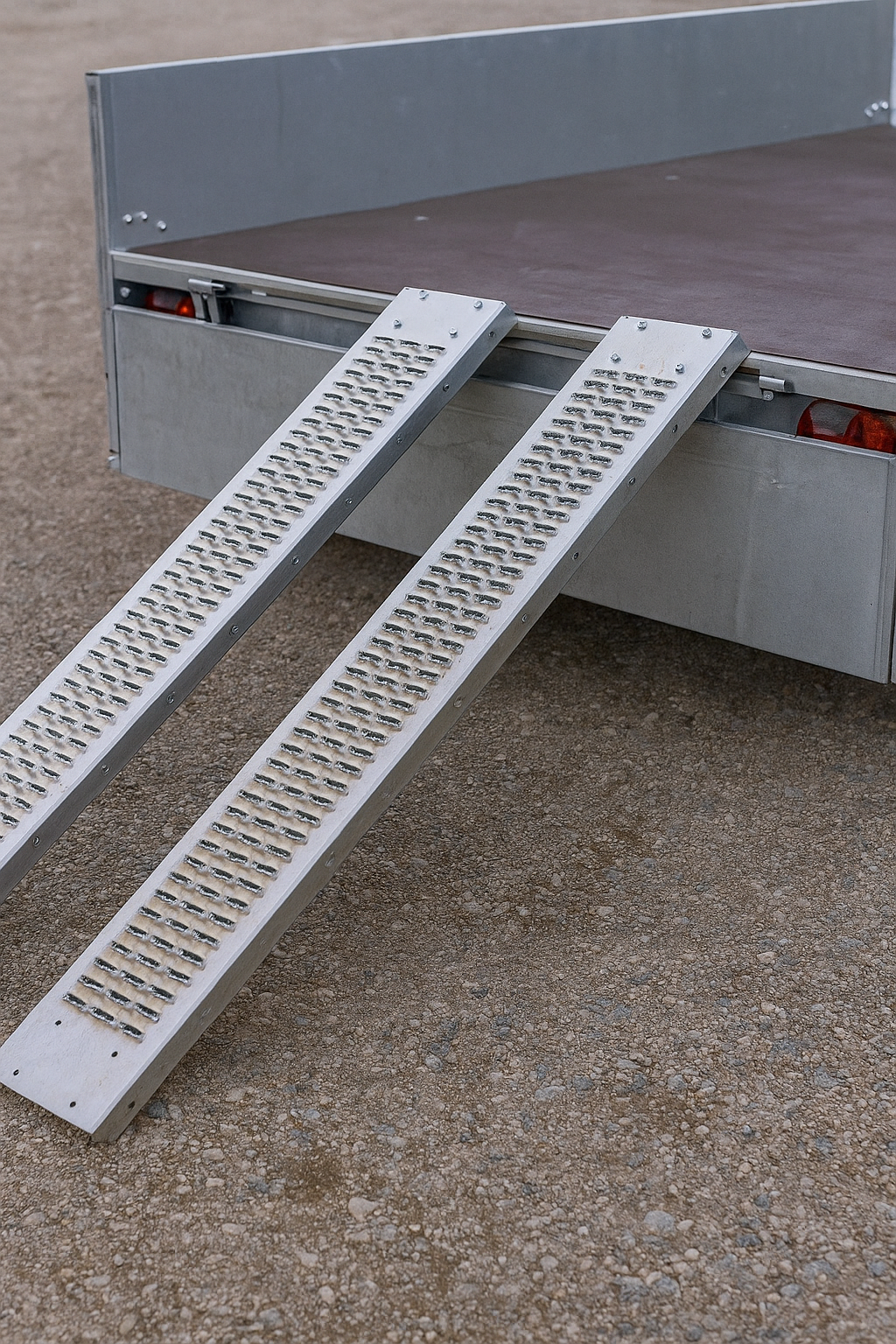 Pair of Galvanised ATV Ramps – 200kg SWL Per Ramp | Heavy-Duty Loading Pair