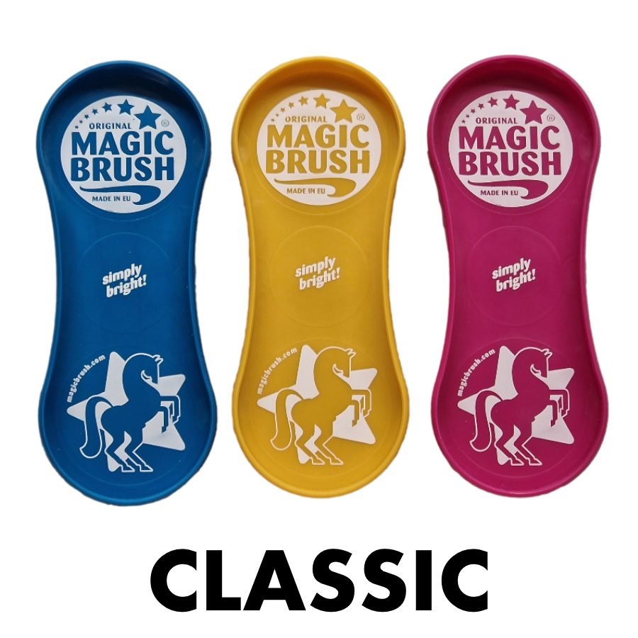 Magic Brush Classic Set 3-in-1 Brush & Comb for Horses & Ponies