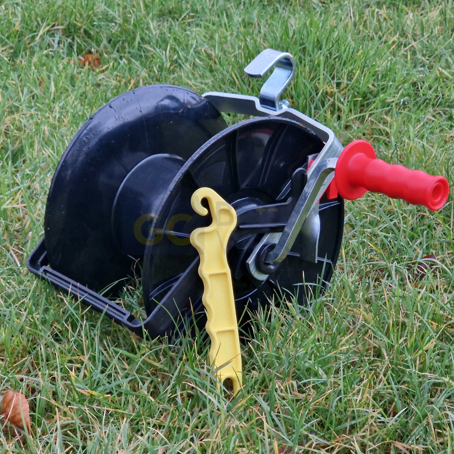 Large Premium Geared Reel Electric Fence 500m Heavy Duty Fencing Wire Rope Tape Winder
