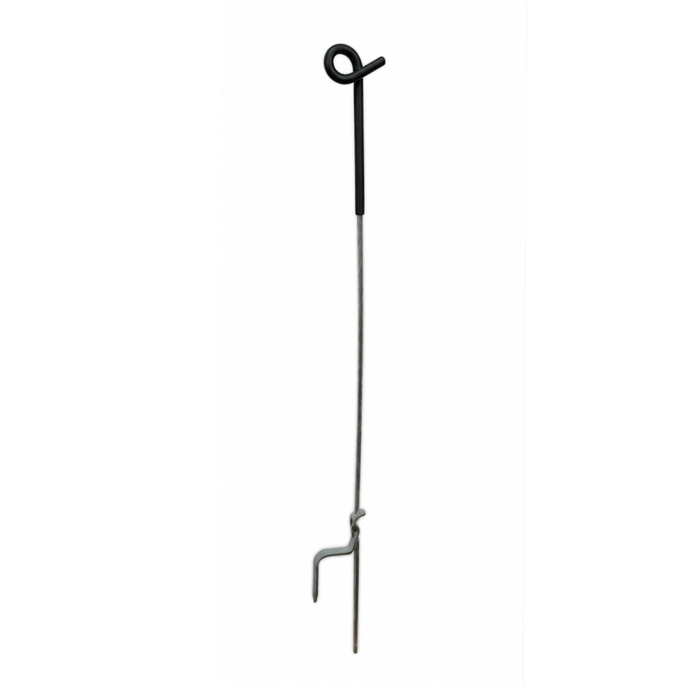 Pigtail Post 105cm 8mm Round Steel Post Heavy Duty (10x Pack)