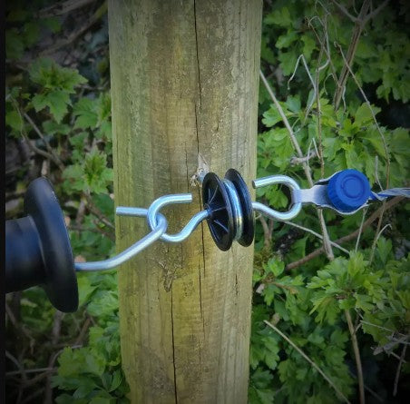 Rutland Quick Rope/Poly Wire Connector Premium Stainless Steel Clamp (4 Pack)