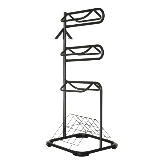 Saddle Rack 3-Tier Stand Horse & Pony Saddle Holder Blanket Tack Dryer Stable