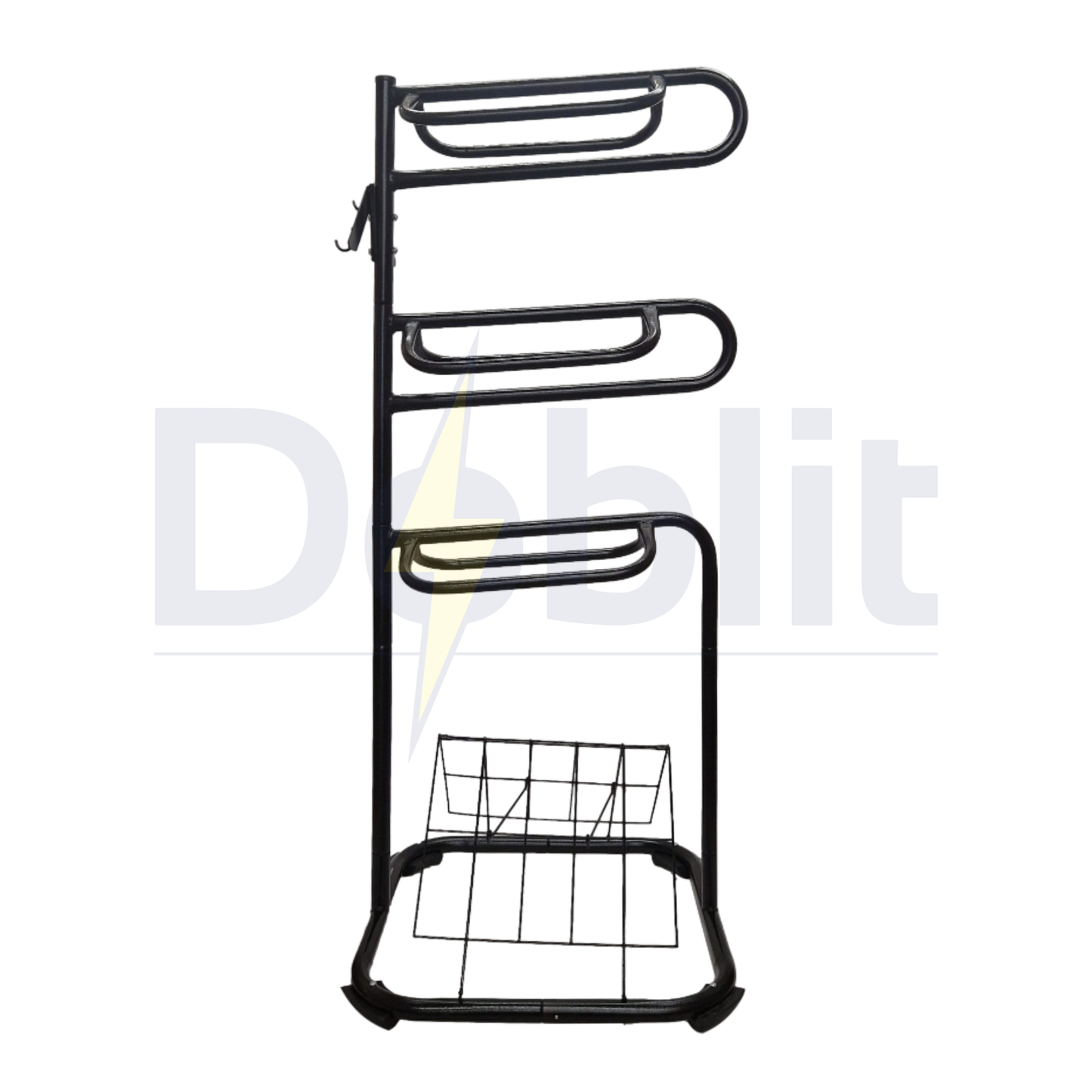 Saddle Rack 3-Tier Stand Horse & Pony Saddle Holder Blanket Tack Dryer Stable