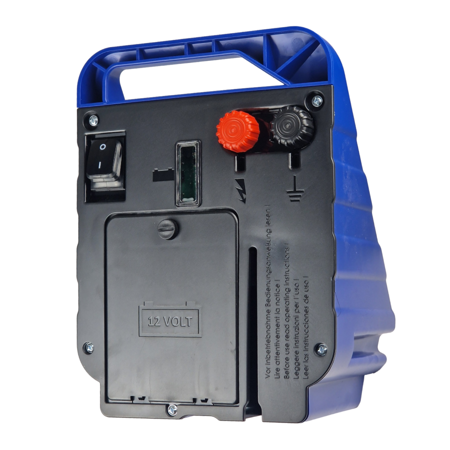 Doblit Solar Energiser 0.4J 2km Compact Solar Electric Fence Energiser - 5Year Warranty