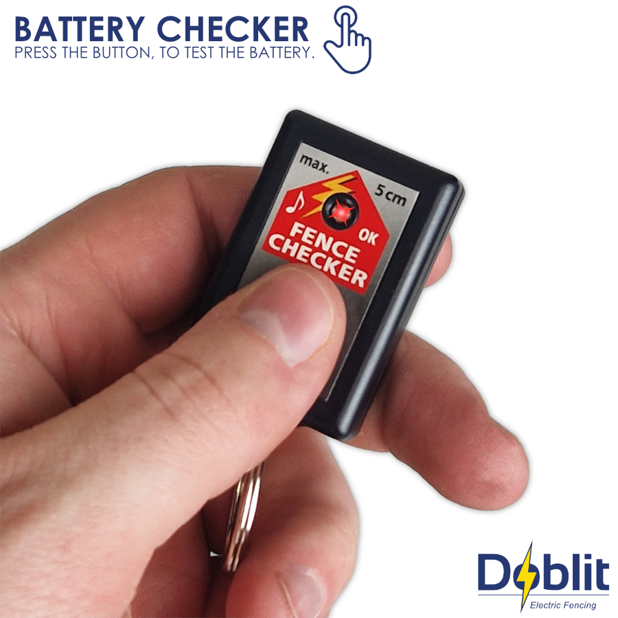 Audible Voltage Tester Pocket Sized Fence Checker