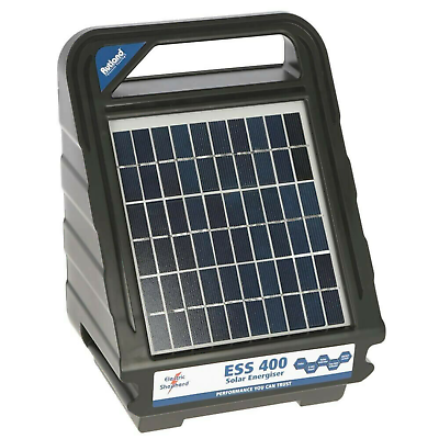 Rutland ESS400 Solar 0.43J 2km Electric Fence Energiser w/ 3w Panel