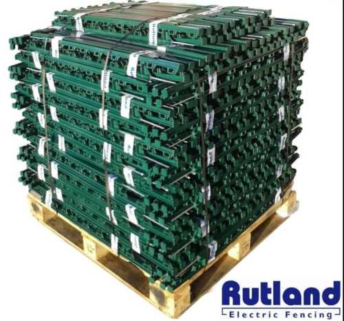 Rutland Original 105cm Poly Posts Electric Fence Stake Green / Black