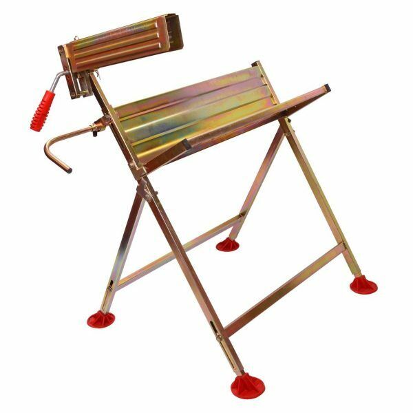 Portek Logmaster Saw Horse Wood Bench Folding w/ Saw Clamp