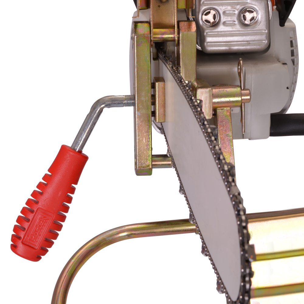Portek Logmaster Saw Horse Wood Bench Folding w/ Saw Clamp