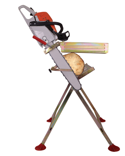 Portek Logmaster Saw Horse Wood Bench Folding w/ Saw Clamp