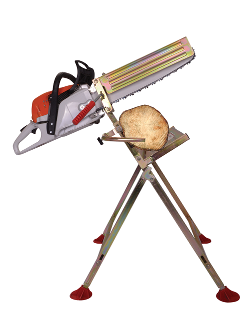 Portek Logmaster Saw Horse Wood Bench Folding w/ Saw Clamp