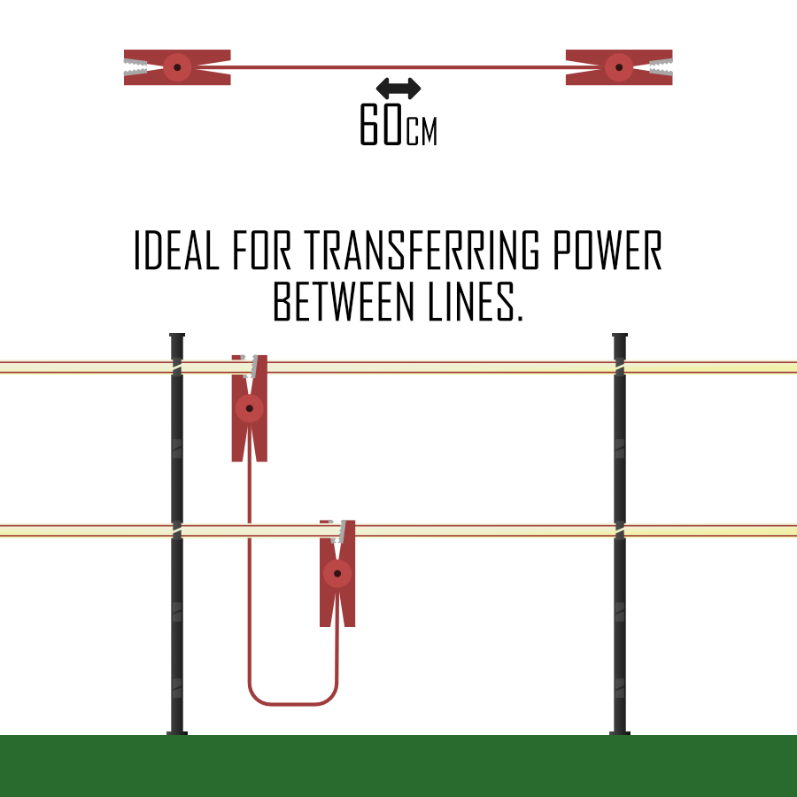 Fence ConnectorLead Multi-Line Connection 60cm