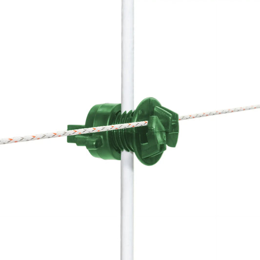 Gallagher Screw insulator (screw-on rod insulator) (green, posts ø 8,5-13mm, pack of 20)