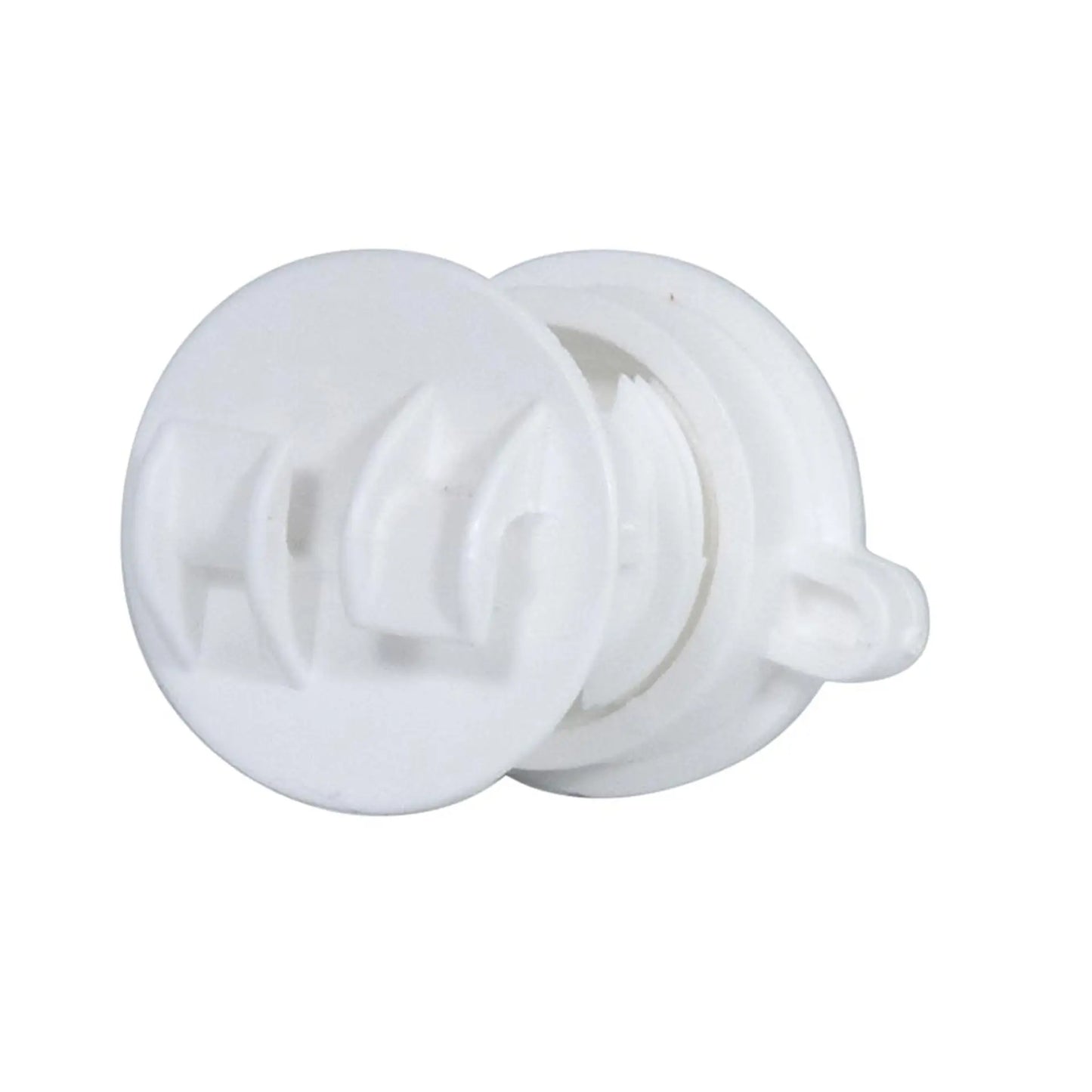 Gallagher Screw insulator (screw-on rod insulator) (white, posts ø 6-14mm, pack of 10)