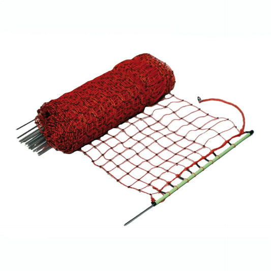 Gallagher Rabbit-/hobby net, orange, single pin, 65cm, 50m