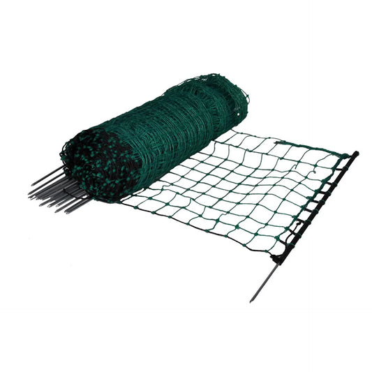 Gallagher Rabbit-/hobby net, green, single pin, 65cm, 50m