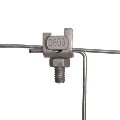 Gallagher Wire clip (Jount Clamp Angle) (curved, pack of 100, includes nut)