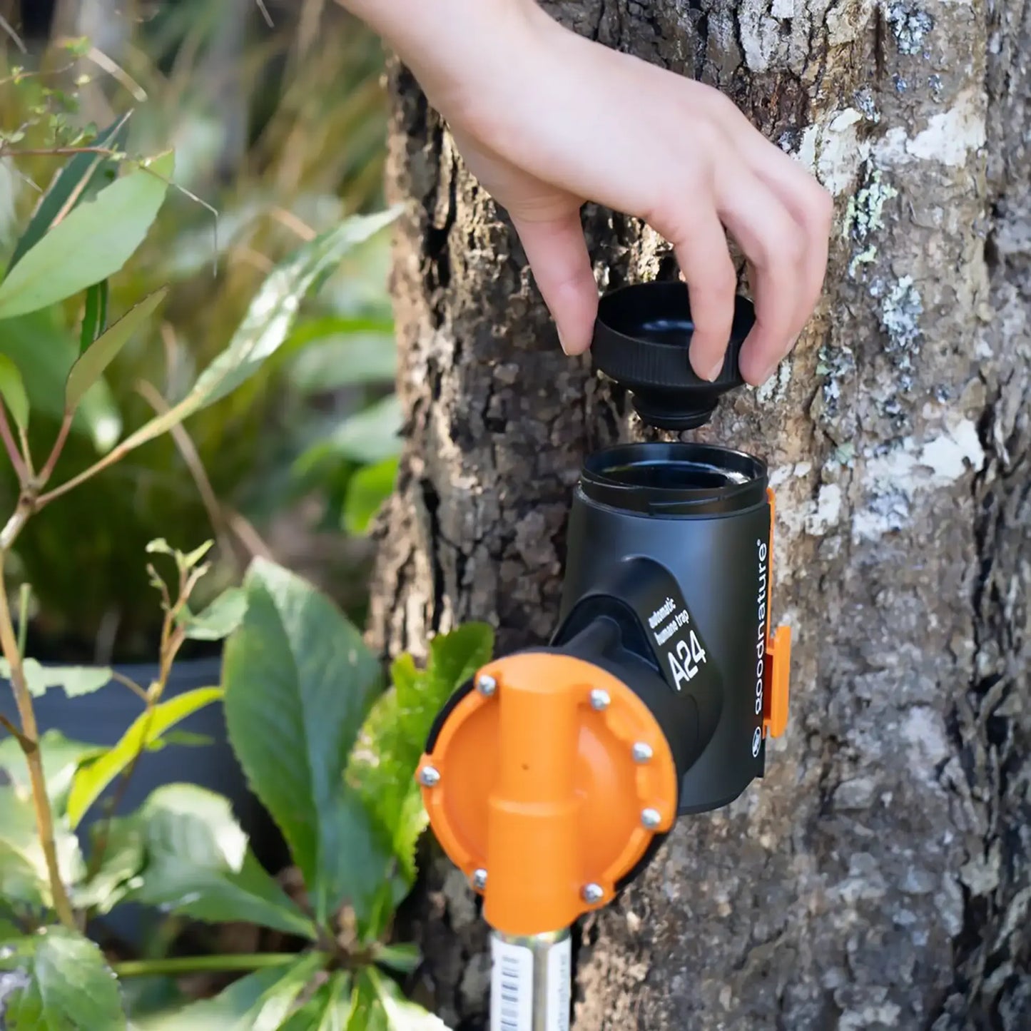 Gallagher Goodnature A24 refillable lure holder for custom bait