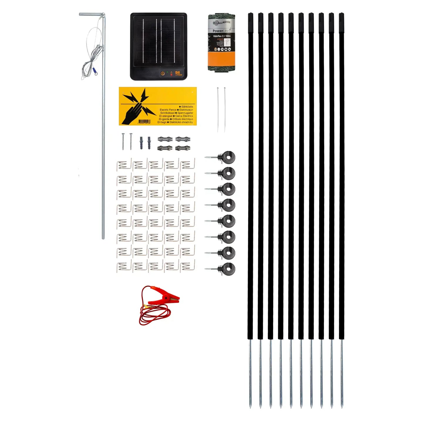 Gallagher Pet and Garden kit 80cm S6 Solar