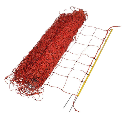 Gallagher Sheep Netting 90cmx50m Electric Fencing Net Fence Orange 90/2-14/Y-50m