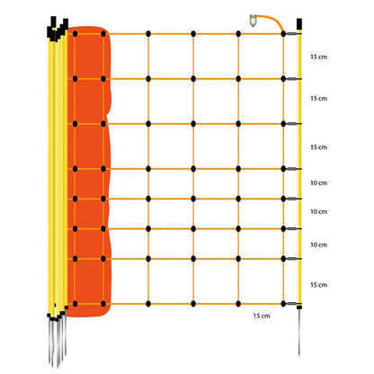 Gallagher Sheep Netting, Orange 90/1-14/Y-50m