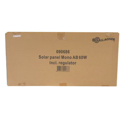 Gallagher Solar panel 60w incl. regulator