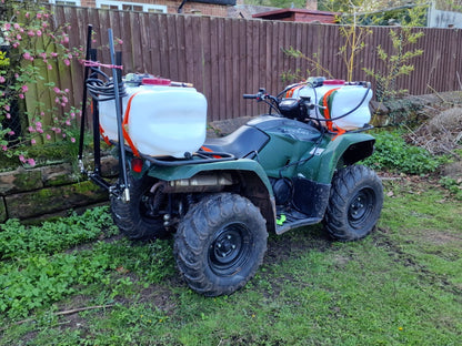 12v ATV Sprayer 100L w/ Folding 2.6m Boom & 5m Hand Lance