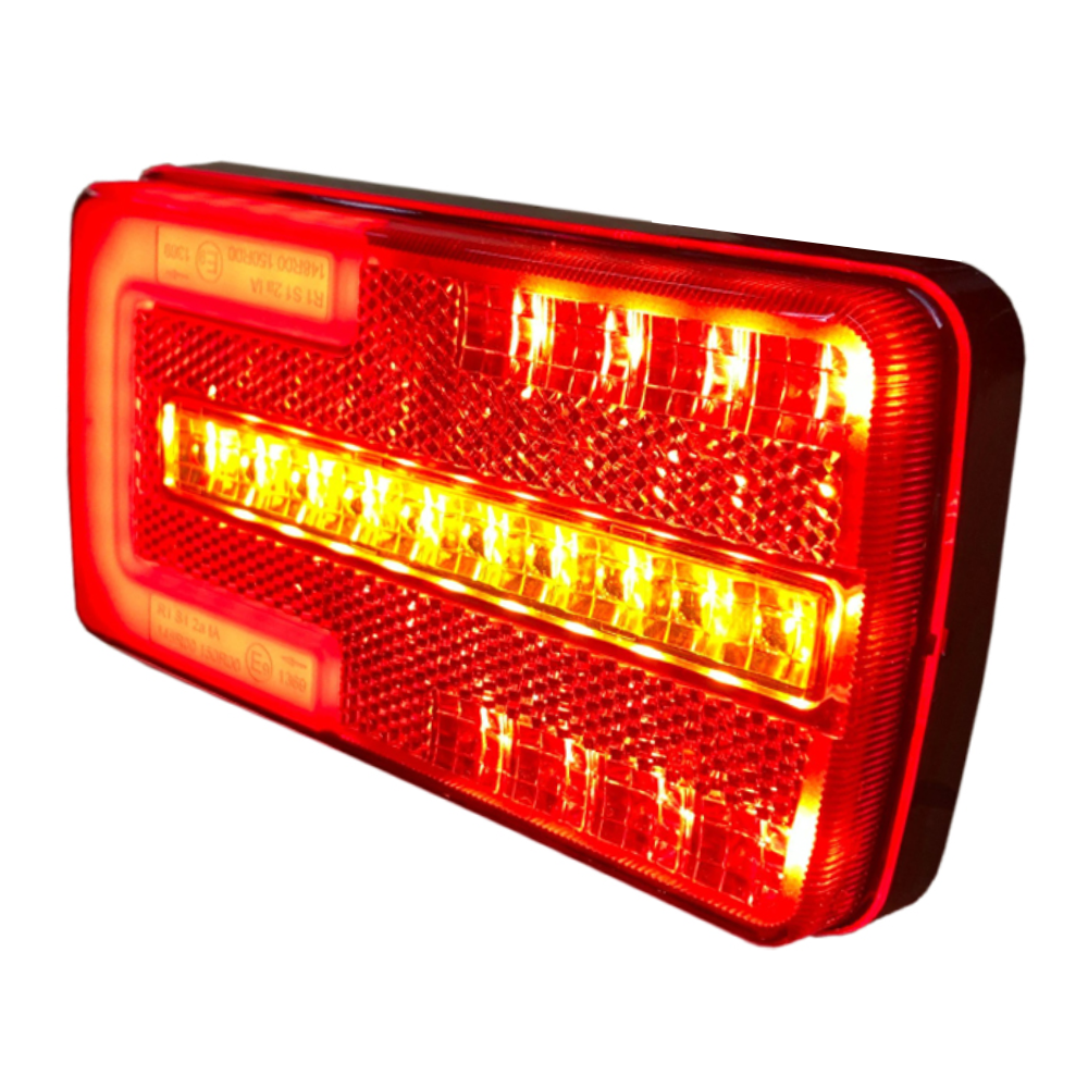 Lamp Rear Combination Light LED 12/24V 3 Function w/ Dynamic Indicator (Left/Right Hand Reversible)