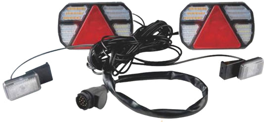 Go-Parts LED Tail Light and Dynamic Indicator Trailer Kit - 12/24V