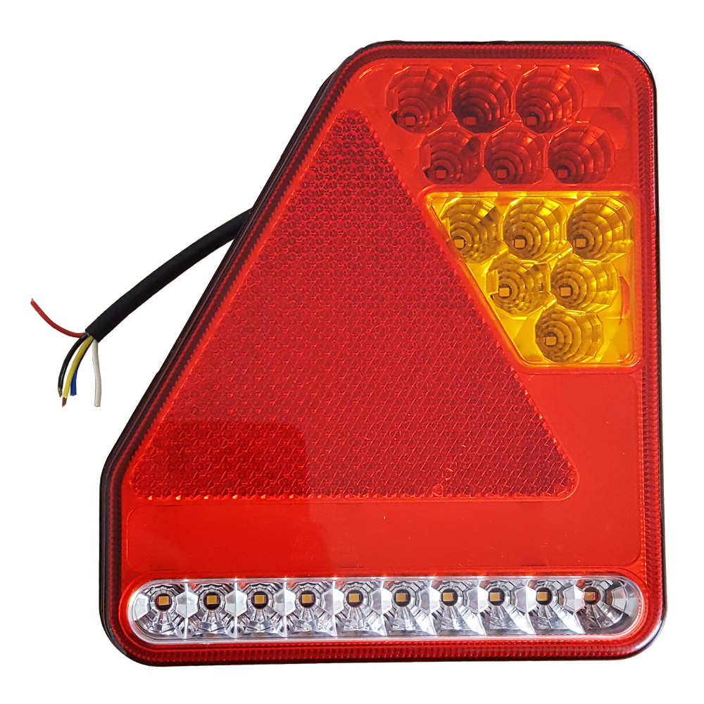 Lamp Rear Combination Light LED 12/24V 5 Function inc. Reverse (Left Hand)