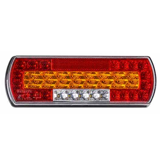 Lamp Rear Combination Light LED 12V 7 Function inc. Reverse & Fog (Left Hand)