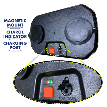Magnetic LED Combination Light Wireless Rear Lamp 9-30V 7 Functions with Dynamic Indicator