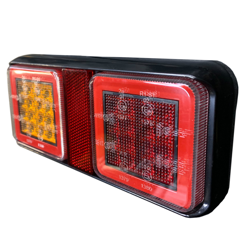 Lamp Rear Combination Light Neon Style LED 10-30V 4 Function (Left/Right Hand Reversible)