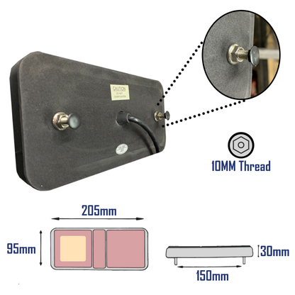 Lamp Rear Combination Light Neon Style LED 10-30V 4 Function (Left/Right Hand Reversible)