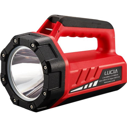 LUCIA Multi-Functional Rechargeable LED Hand Torch 800 Lumen