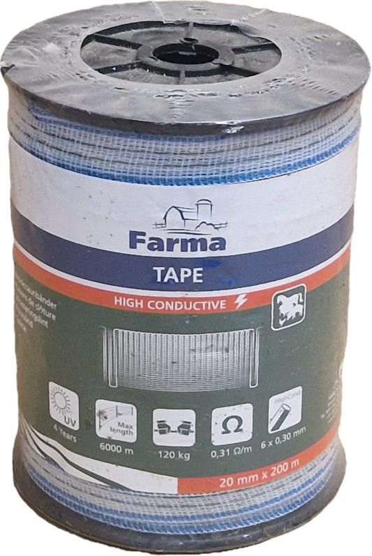 Farma Tape High Conductive 20mm x 200m 6x0.30mm