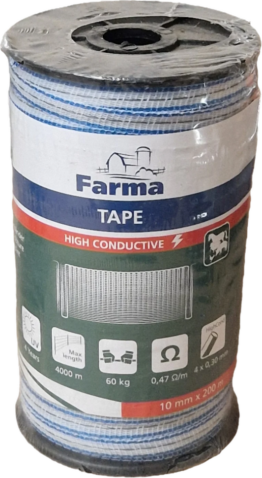 Farma Tape High Conductive 10mm x 200m 4x0.30mm