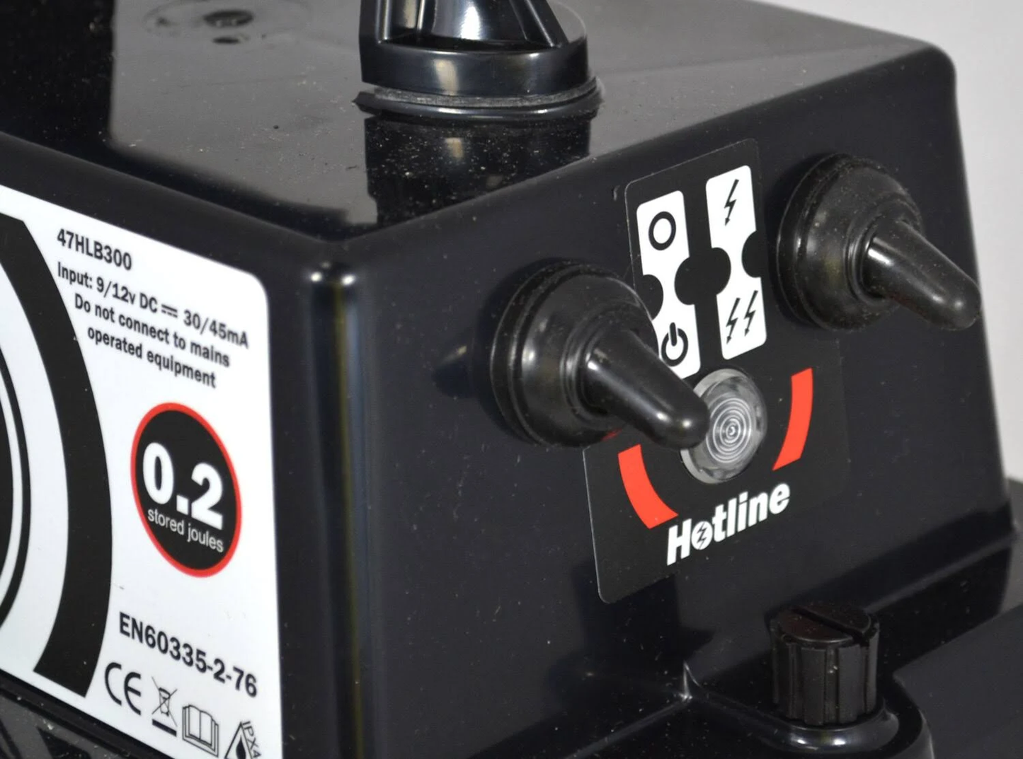 Hotline Super Hawk HLB300 0.2J 1.5km 9/12 volt Fence Energiser