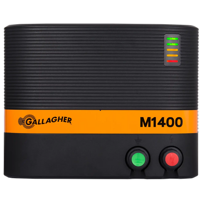 Gallagher M1400 230V 12J 55km Smart Mains Electric Fence Energiser 3 Year Warranty