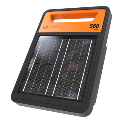 Gallagher S60li Solar Electric Fence Energiser - 0.6J 20km