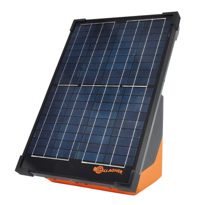 Gallagher S200 Solar Electric Fence Energiser - 2J 50km