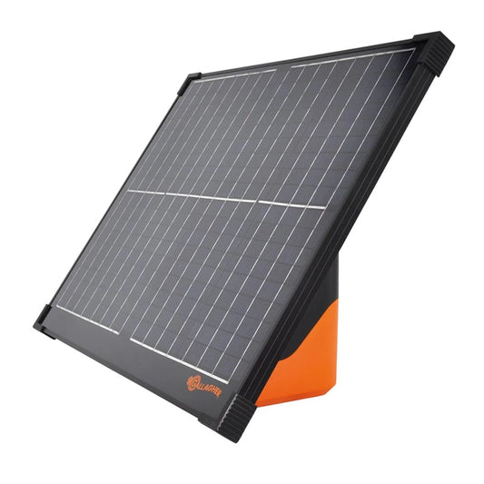 Gallagher S400 4J 30km Solar Electric Fence Energiser w/ 40w Panel incl. 2 batteries (2x 12 V - 7,2 Ah)