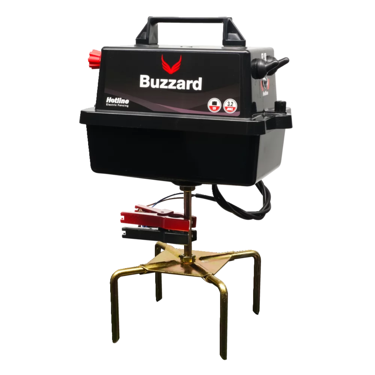 Hotline Buzzard HLB500 3.2J 25km 12v Electric Fence Energiser